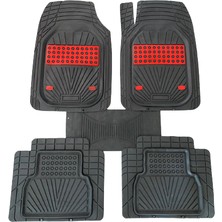 Gold Fiat Siena 1997-2002 3D Negro Kırmızı Heria Oto Paspas