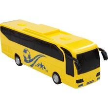 Can-Em Oyuncak Sürtmeli Taraftar Otobüsü Sarı