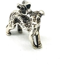 Nisa 925 Ayar Gümüş Köpek Kolye Ucu