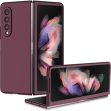 Zshskj Samsung Galaxy Z Fold3 5g Zırh Katlanabilir Telefon Kılıfı (Yurt Dışından)