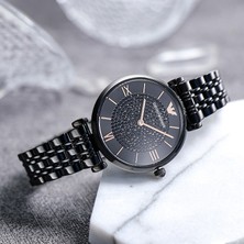 Emporio Armani AR11245 Kadın Çelik Kordon Kuvars Saat (Yurt Dışından)