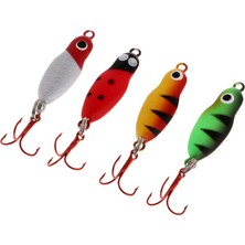 Homyl 4 Adet / Takım 6g Tatlısu Tuzlu Su Balıkçılık Yem Mücadele Kutusu ile Sert Lures