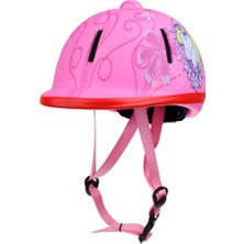 Çocuklar Okul Kask, Küçük Çocuklar Ayarlanabilir At Binicilik Kask, Genç Binicilik Kar Pembe(Yurt Dışından)