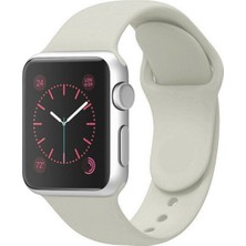 Arabulalaca   APPLE WATCH SERİ S10 / S11  46MM Kordon Seri 7-8-9  44MM  45MM Uyumlu Silikon Kordon Kayış L BEDEN BEJ RENK