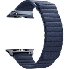 Arabulalaca  APPLE WATCH SERİ S10 / S11 42MM Deri Loop Kordon 41MM 42MM Kayış BEDEN L