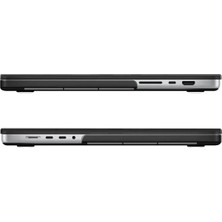 Arabulalaca Macbook Pro 16.2 2021 A2485 M1 İşlemcili Koruma Kılıfı 3 Lü Set Hardcese