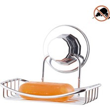 Evistro Vakumlu Paslanmaz Krom Kaplama Sabunluk