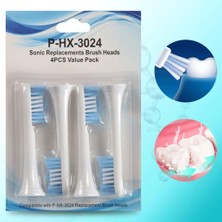 Dolity Yedek Diş Fırçası Kafaları Fırça Kafaları Philips Sonicare Hx 6054 Hx 3226 HX9034 - Hx 3024