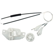 Hyundai Accent MK2 LC 2000-2006 4/5-Kapı 8240325010 İçin Ön Sol Kapı Cam Kriko Tamir Seti