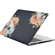 Tcherchi Çiçek Desenli MacBook Koruyucu Kılıf (Yurt Dışından)