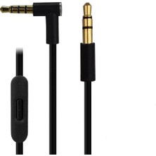 Prettyia 3.5mm Ses Kablosu Kordon Yedek Beats Solo Hd Studio Pro Siyah Siyah Için (Yurt Dışından)