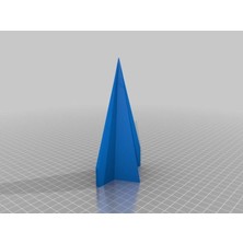 Aldım Geldi  Serin Kağıt Uçağı - Masaüstü Kartvizitlik Plastik Aparat