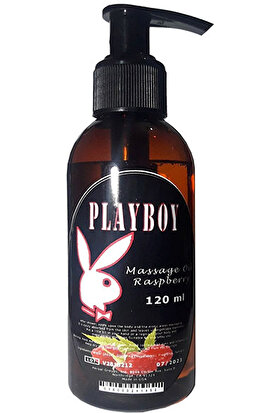 Playboy 1 Adet Playboy Ahududu Aromalı Erotik Masaj Yağı 120ml