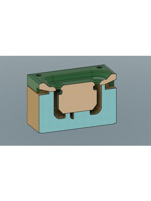 Aldım Geldi Silikon Çorap Için Biqu H2 Hotend Kalıp Plastik Aparat