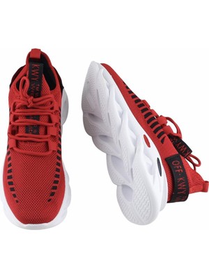 Keeway 0528 Kırmızı Günlük Yürüyüş Erkek Spor Ayakkabı