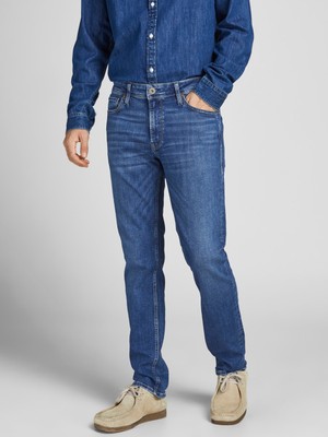 Jack & Jones 12202103_Jjiclark Jos 501Normal Bel Regular Fit Düz Erkek DenimPantolon