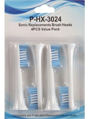 Dolity Yedek Diş Fırçası Kafaları Fırça Kafaları Philips Sonicare Hx 6054 Hx 3226 HX9034 - Hx 3024