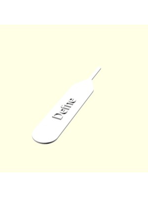 Defne Kişiye Isime Isme Özel Kitap Ayracı Kütüphane Kitaplık Isimlik Sevgiliye Eşe Hediyelik Hediyesi Dekoratif Organik Plastik