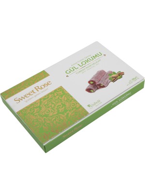 Sweet Rose Antep Fıstıklı Sarma Gül Lokumu 250 gr