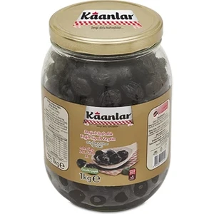 Sofralık Yağlı Siyah Zeytin Cam 1 kg
