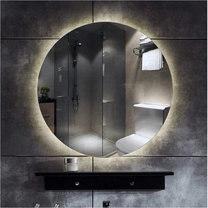 Global Led Mirror 75 cm Yuvarlak Ledli Ayna Banyo Aynası Dekoratif Ayna Boy Ayna Salon Duvar Ayna