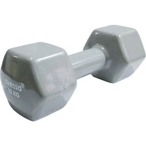 10 kg Vinly Kaplama Pvc Açık Gri Dambıl