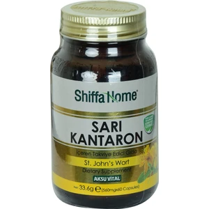 Aksu Vital Shiffa Home Sarı Kantaron Diyet Takviyesi 560 Mg X 60 Kapsül