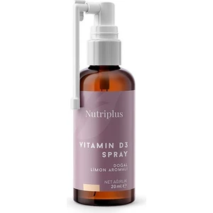 Vitamin D3 Spray Doğal Limon Aromalı