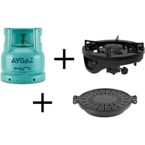 Mini Pratik Barbekü + Mini Ocak Ekstra + Mini Tüp