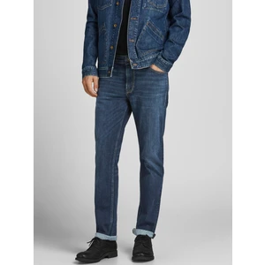 Jack & Jones 12202100_Jjiclark Jos 801Normal Bel Regular Fit Düz Erkek DenimPantolon-12202100