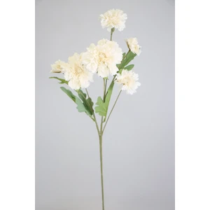 Yapay Çiçek Deposu Yapay 6lı Gerbera Dalı 80 cm Beyaz