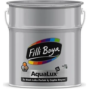 Filli Boya Aqualux Su Bazlı Parlak Cam-Seramik-Ahşap-Metal-Plastik Yüzeyler Için Sonkat Boya 0,75LT Siyah