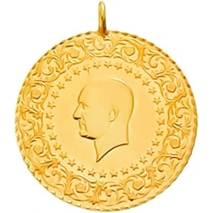 T51 Tuğrul Altın 1 Eski Tarihli Yarım Altın