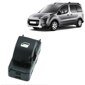 Peugeot Partner Cam Düğmesi Anahtarı Tekli 2009--2014