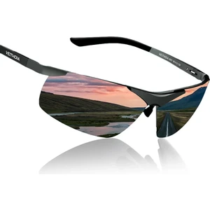 Bisiklet Sporları Erkekler Için Sürüş Güneş Gözlüğü - Polarize UV400 Lens (Yurt Dışından)