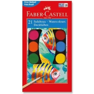 Faber Castell 21 Renk Büyük Boy Suluboya