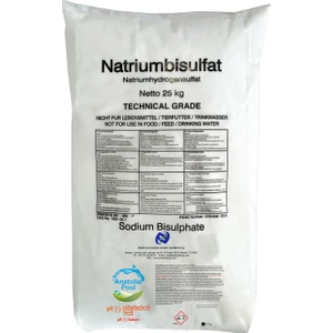 Anatolia Pool Havuz Suyu Toz Ph (-) Düşürücü 25 kg Pp Torba (Ph - Reducer)
