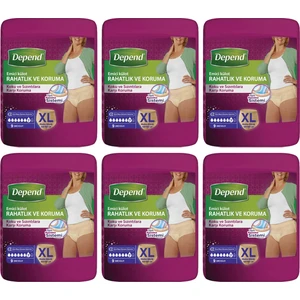 Emici Külot Kadın Xl Ekstra Büyük 9'lu (120-150 Cm)