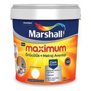 Maximum Silikonlu Ipek Mat Iç Cephe Boyası Gelin Teli 7,5 Lt