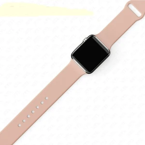 Apple Watch Kordon 7. Seri 45MM Uyumlu Silikon Kordon Kayış