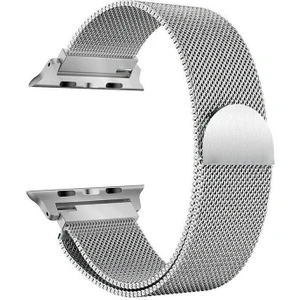 Apple Watch Uyumlu 45MM Milano Loop Çelik Kordon 45 mm Kayış Seri 7