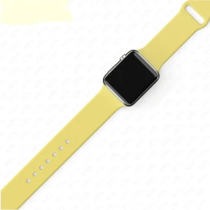 Apple Watch Kordon 7. Seri 41MM Uyumlu Silikon Kordon Kayış