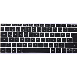 Huawei Matebook 13 2020 Türkçe Q Silikon Klavye Koruyucu WRT-W19