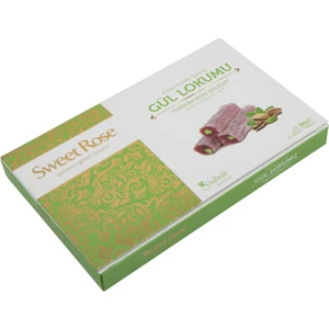 Sweet Rose Antep Fıstıklı Sarma Gül Lokumu 250 gr