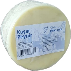 NiyaziBey Çiftliği Taze Kaşar Peynir 400 gr  Çiftlikte Yöresel Peyniri
