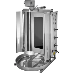 3 Radyanlı Üstten Motorlu Elektrikli Döner Ocağı