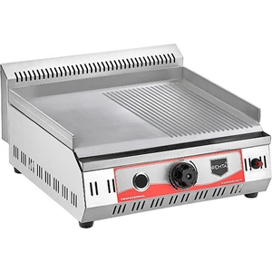 50 cm Pleyt Yarı Oluklu Doğalgazlı Ce Belgeli Izgara - R50CE(PO)