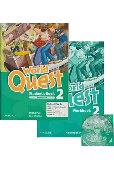 Oxford Yayınları World Quest 2 (Student's+Workbook+Dvd)