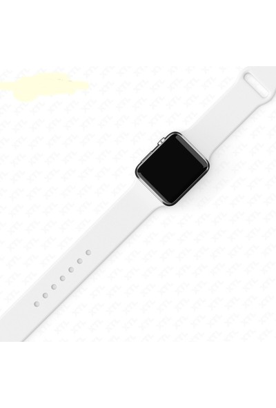 Arabulalaca Apple Watch Kordon 7. Seri 45MM Uyumlu Silikon Kordon Kayış