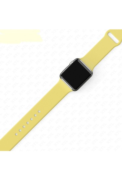 Arabulalaca Apple Watch Kordon 7. Seri 45MM Uyumlu Silikon Kordon Kayış